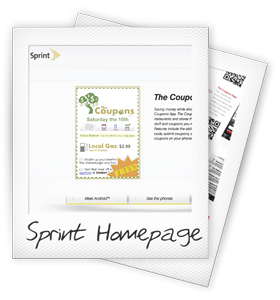 Sprint Featured Apps Homepage - The Coupons App